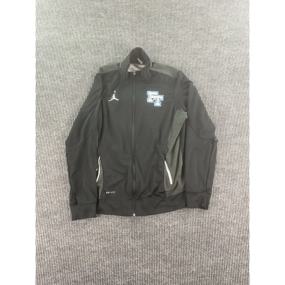 Air Jordan Jacket Mens Medium Black Zip Track Jumpman Training Freehold Township